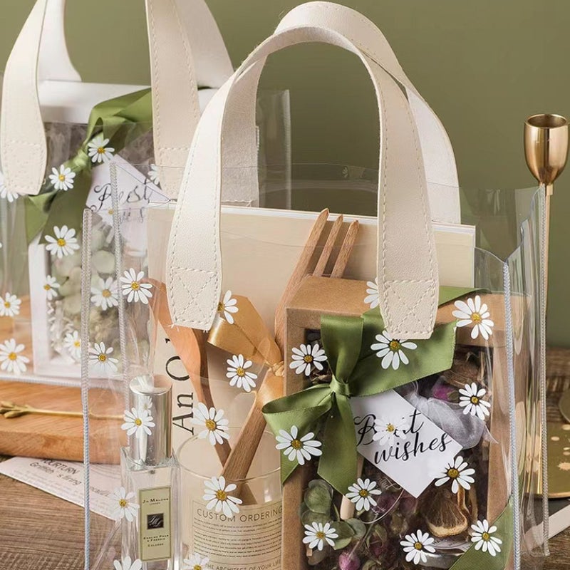 Transparent PVC Gift Bags with Handles - Image 3