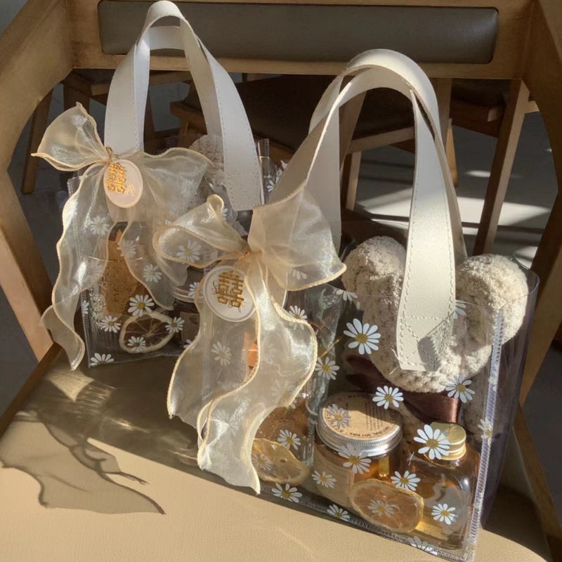 Transparent PVC Gift Bags with Handles - Image 1