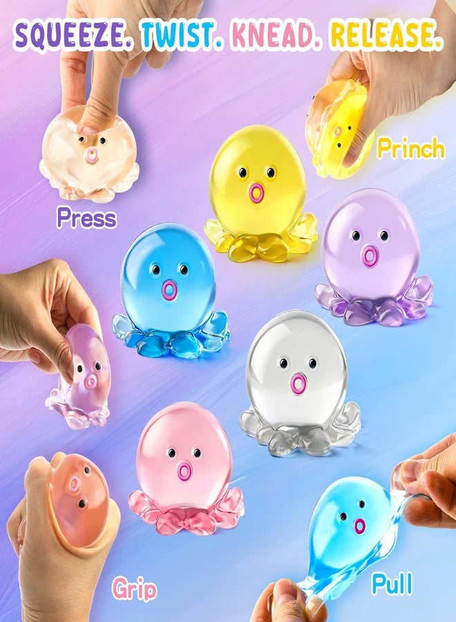 Seozio Octopus Squishy Stress Ball, Sensory Fidget Toy for ADHD - Image 4