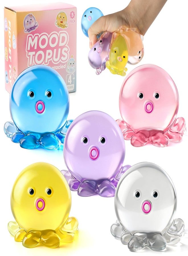 Seozio Octopus Squishy Stress Ball, Sensory Fidget Toy for ADHD - Image 1