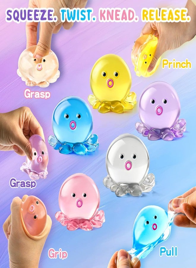 Seozio Octopus Squishy Stress Ball, Sensory Fidget Toy for ADHD - Image 3