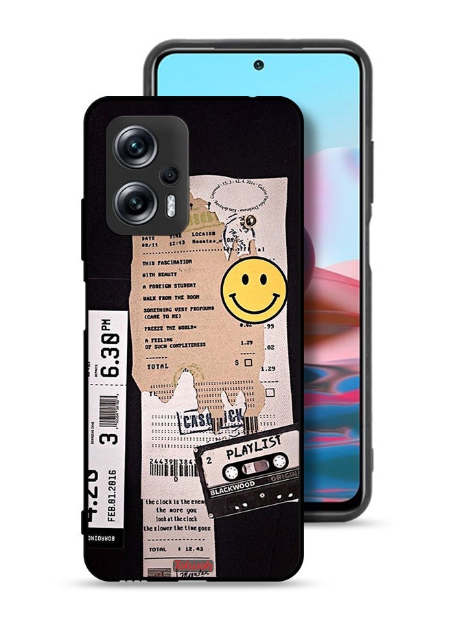 Tolwak Xiaomi Poco X4 GT Protective Case Cover Playlist Sticker - Image 1