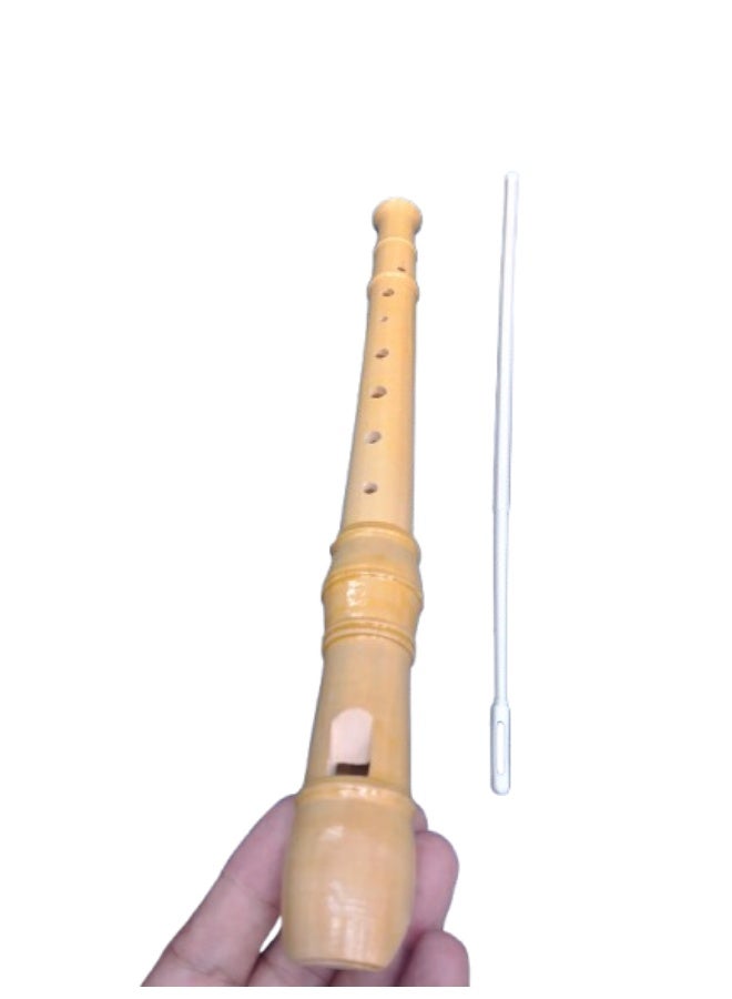 Wooden Soprano Recorder Flute - Image 4