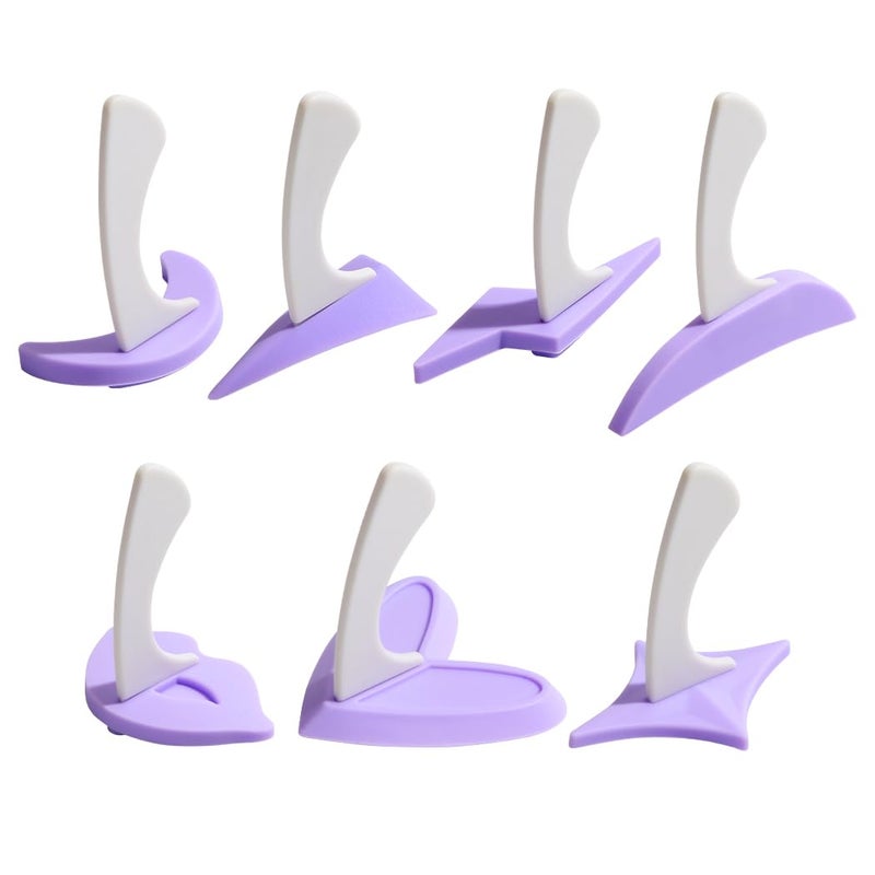 KDIMSY Pubic Hair Stencils Women Bikini Privates Shaving Stencil For Women Intimate Pubic Hair Trimmer With 7 Shapes Perfect For Bikini Area Shaping And Styling - Image 5