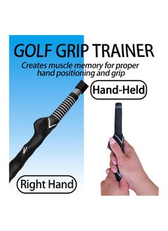 Excefore Golf Swing Trainer aid, Golf Training aid to Improve Hinge, Forearm Rotation, Shoulder turna and Grip.Portable Collapsible Swing Trainer Equipped with Golf Grip Trainer, for Improved Rhythm  - Image 4