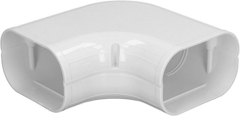 Flat Elbow Tube Wrap, AC Line Cover Durable Decorative PVC -Wide Series Usable Paintable - Image 5