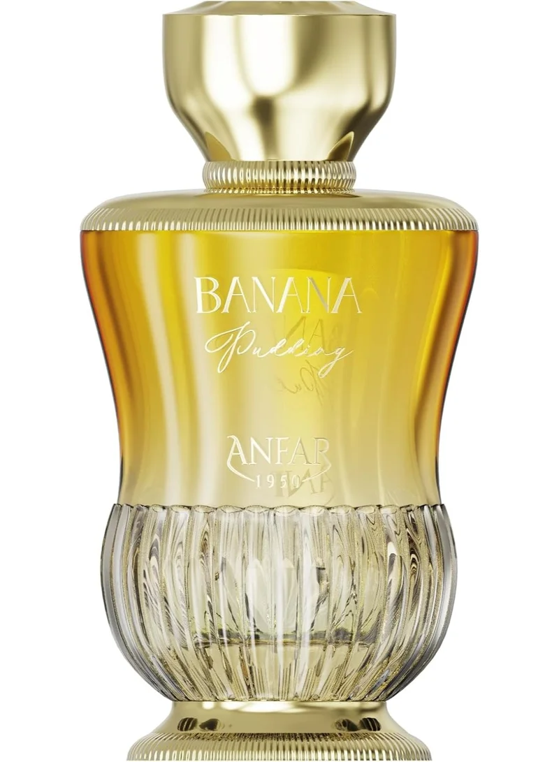 Anfar  Anfar Banana Pudding Eau de Parfum 100ml – Long Lasting Women’s Gourmand Perfume with Banana, Vanilla & Coconut  | Best Price UAE