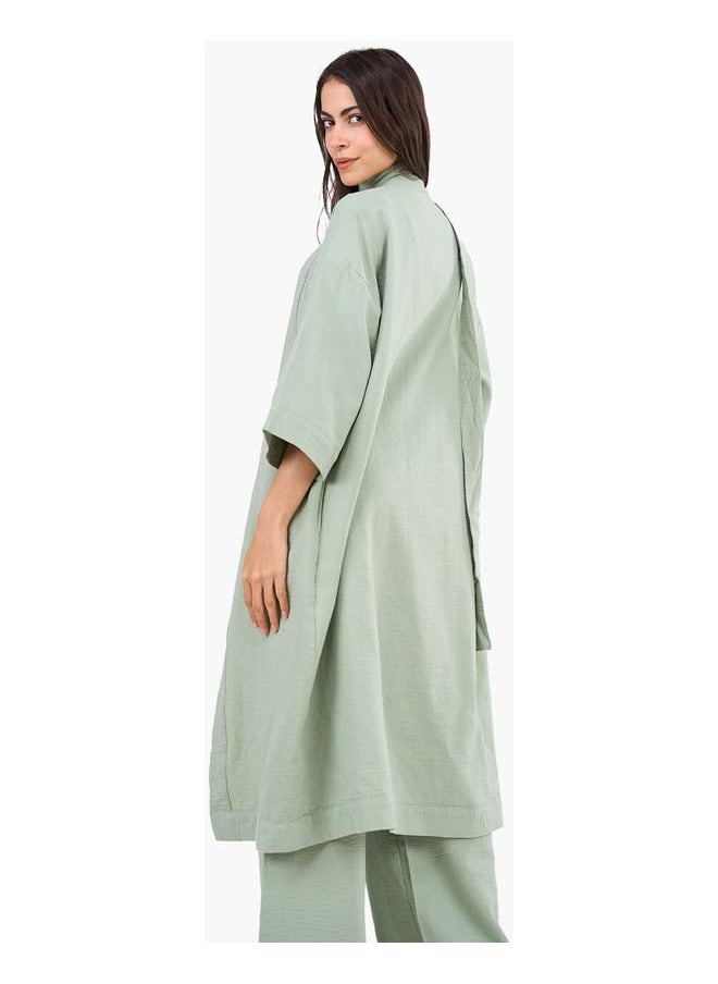 Clue Timeless Midi-Length Kimono  - Image 4