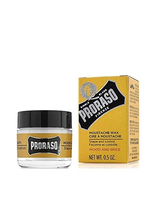 proraso Moustache Wax, 0.5 oz (Pack of 1) - Image 1
