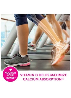 Caltrate 600 Plus D3 Calcium and Vitamin D Supplement Tablets, Bone Health Supplements for Adults - 60 Count  - Image 4