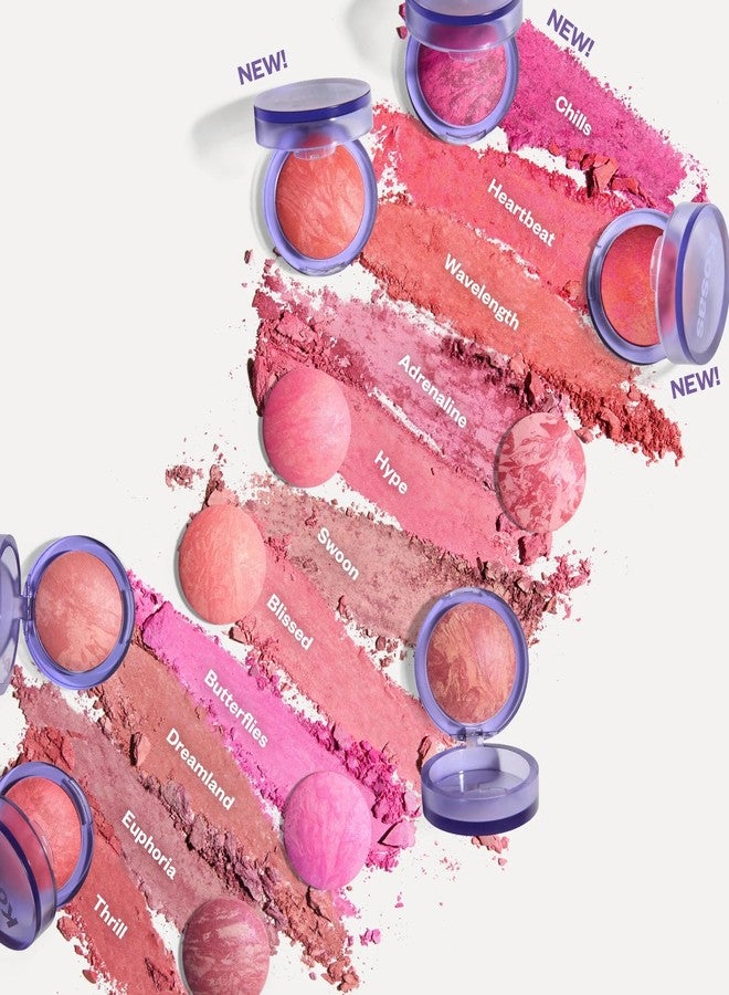 كوساس أحمر خدود كوساس هو الحياة - أحمر خدود ثلاثي الأبعاد خالٍ من التلك، مُخمّر مع السكوالين وحمض الهيالورونيك - يدوم طويلاً، آمن للبشرة الحساسة - رائع! - Image 5