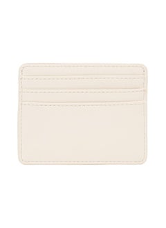 TOMMY HILFIGER Women's TH Monogram Credit Card Holder - Faux Leather, White  - Image 2
