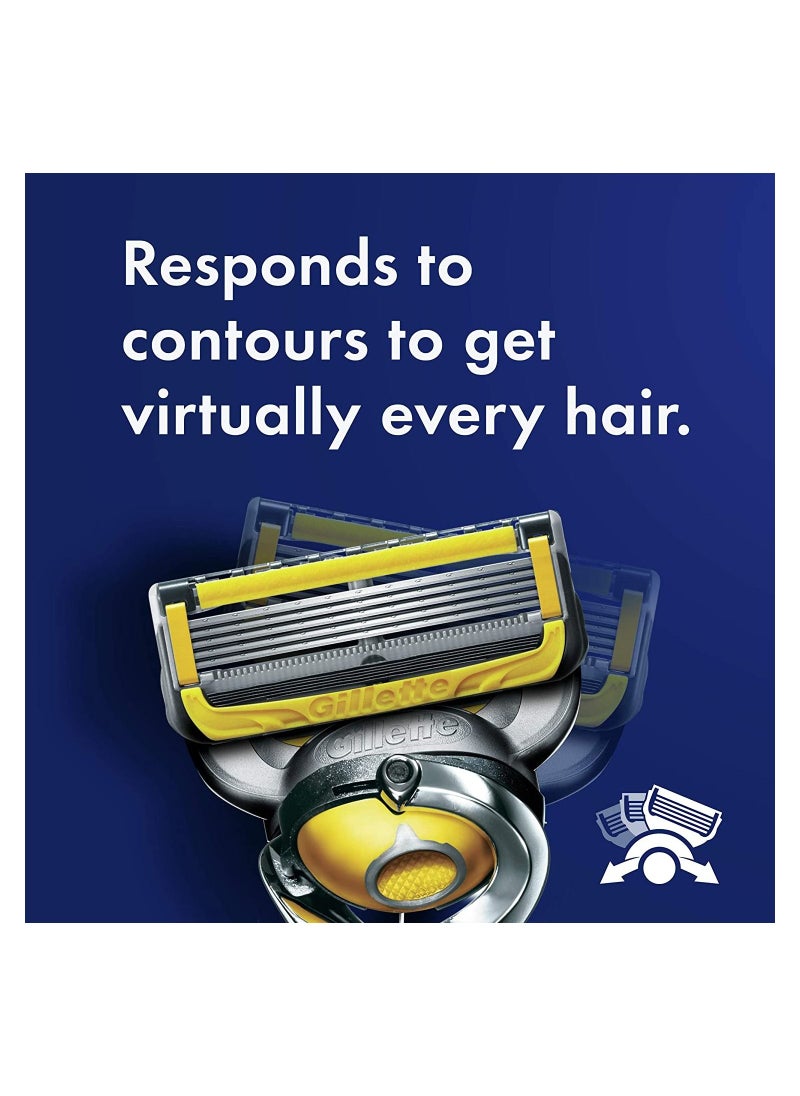 Gillette - Gillette ProShield Men Razor 1 Handle + 5 Blade Refills - Image 1