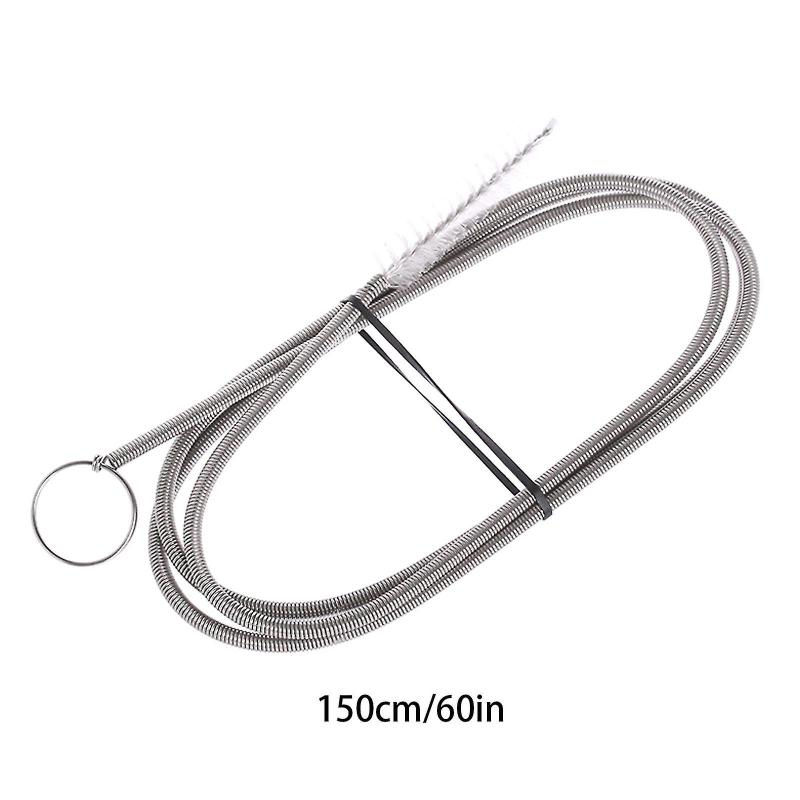 Refrigerator Brush:  Flexible Long Stem, Gentle Thorough Cleaning - Compact Deep-Reach Head Drain Hole Cleaner for Fridge Pipe Maintenance & Clog Prevention - Image 3