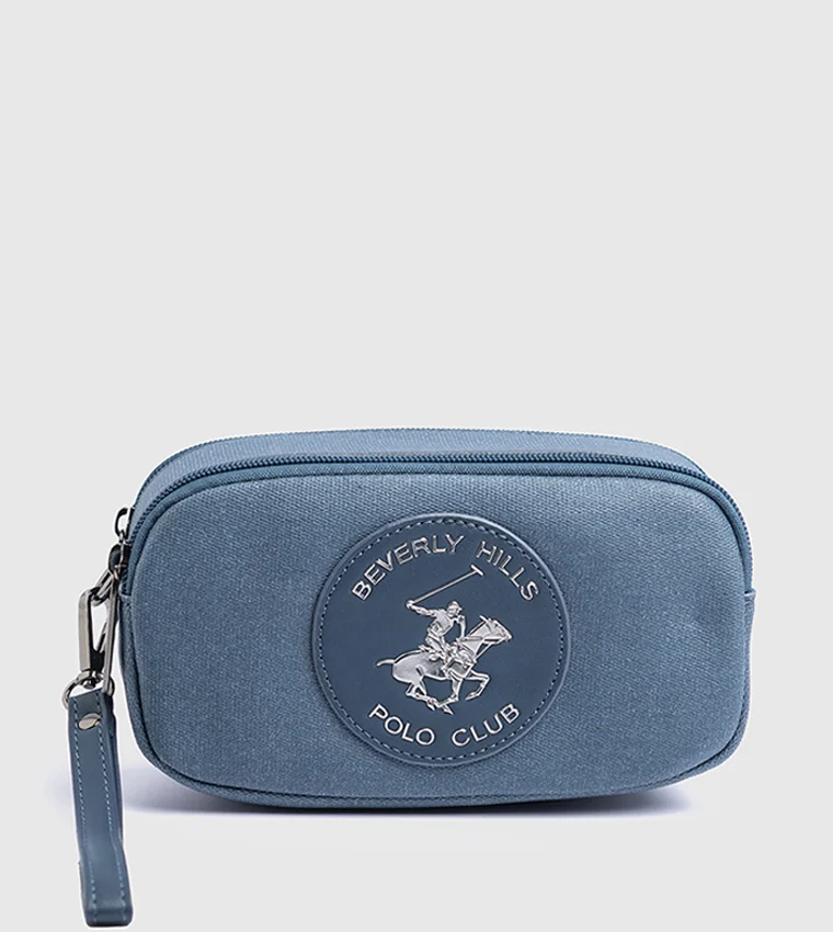 بيفرلي هيلز بولو كلوب حقيبة سفر بسحاب وتفاصيل شعار
