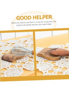 Oasisgalore Spoon Holder Chopsticks Rest Utensil Rest Non-slip Spoon Organizer Wooden Storage Rack  - Image 2