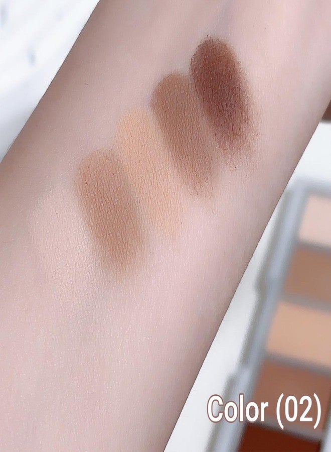 إريندي باليت ظلال العيون إريندي نيود نيوترال - 5 ألوان، باليت ظلال عيون بنية مطفية طبيعية، إطلالات مكياج عيون نيود باردة، باليت ظلال عيون مطفية سهلة الدمج للغاية، 02# - Image 3