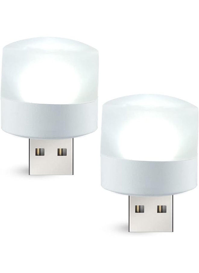 Generic Cool White Usb Lamps, Mini Usb Led Lights For Home Use, Camping, Car Interior  - Image 1
