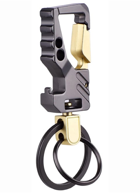 Key Chains EDC Key Rings Bottle Opener Keychain Car Keys Tactical Carabiner Keychain with Clip Llaveros de Hombre for Men and Women