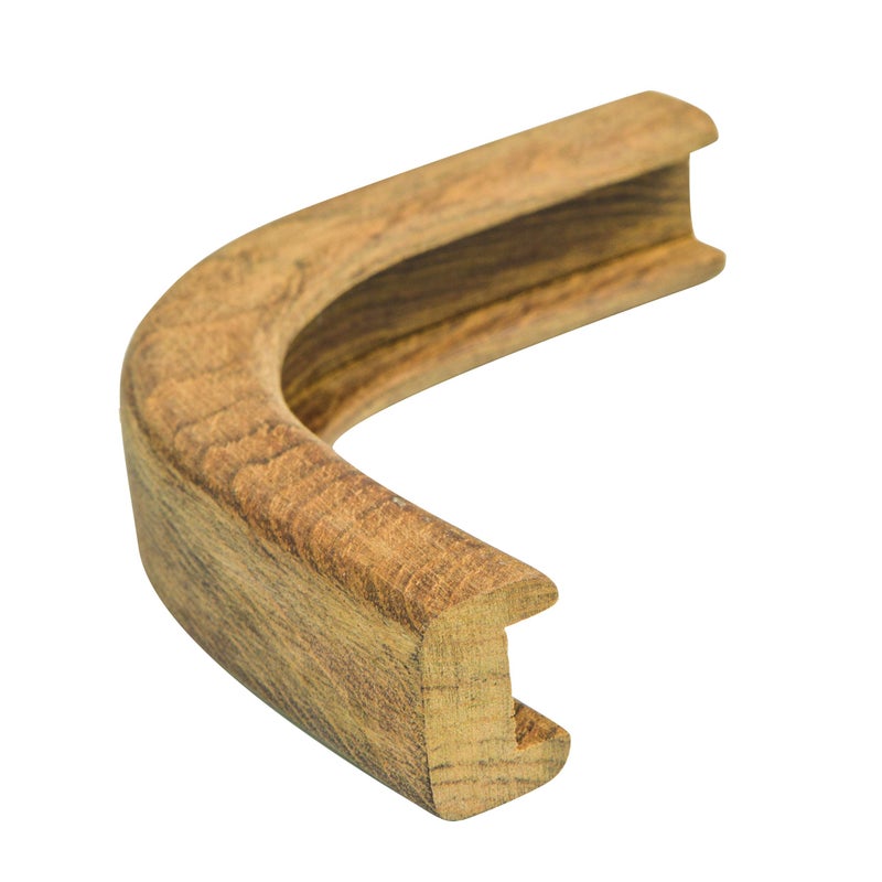 Whitecap Teak Outside Corner Track Bulkhead Molding, 3/4" - Image 5