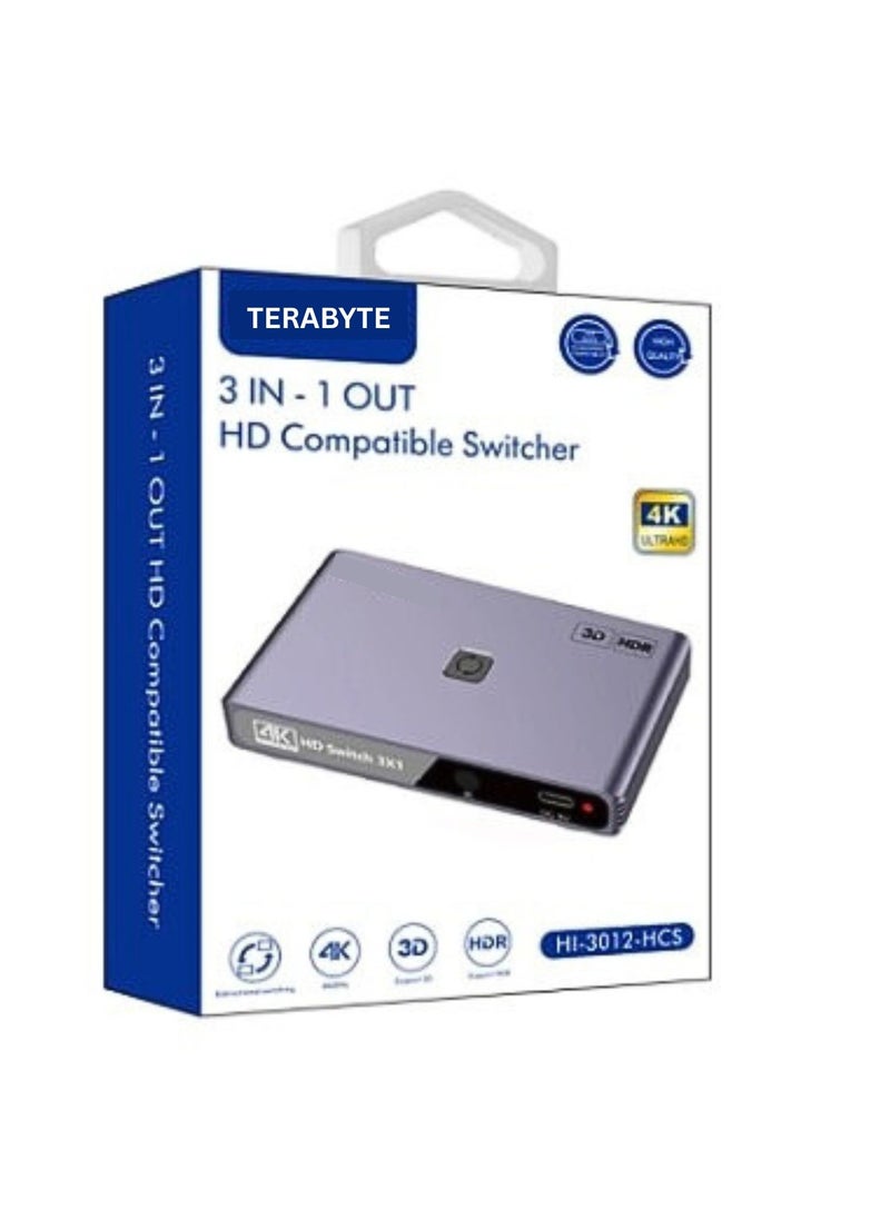 Terabyte 3 IN 1 OUT HD Compatible Switcher  - Image 1