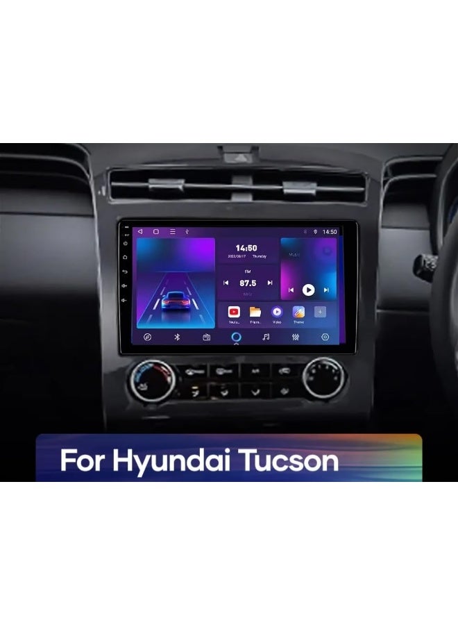 Vierex Fit Hyundai Tucson Car Stereo Tucson IX35 Android Screen 2020-2023 With Apple Carplay Android Auto Wireless WiFi DSP FM&AM BT AHD Camera Included Fast Interface (4+32GB Carplay 8CORE) - Image 2