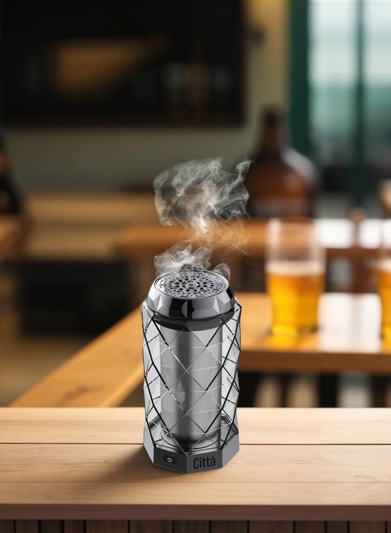 سيتا مبخرة كهربائية بخور بتصميم كريستالي فريد من نوعه، بطارية 2000 مللي أمبير في الساعة، مبخرة عود للسيارة مع صندوق - Image 5