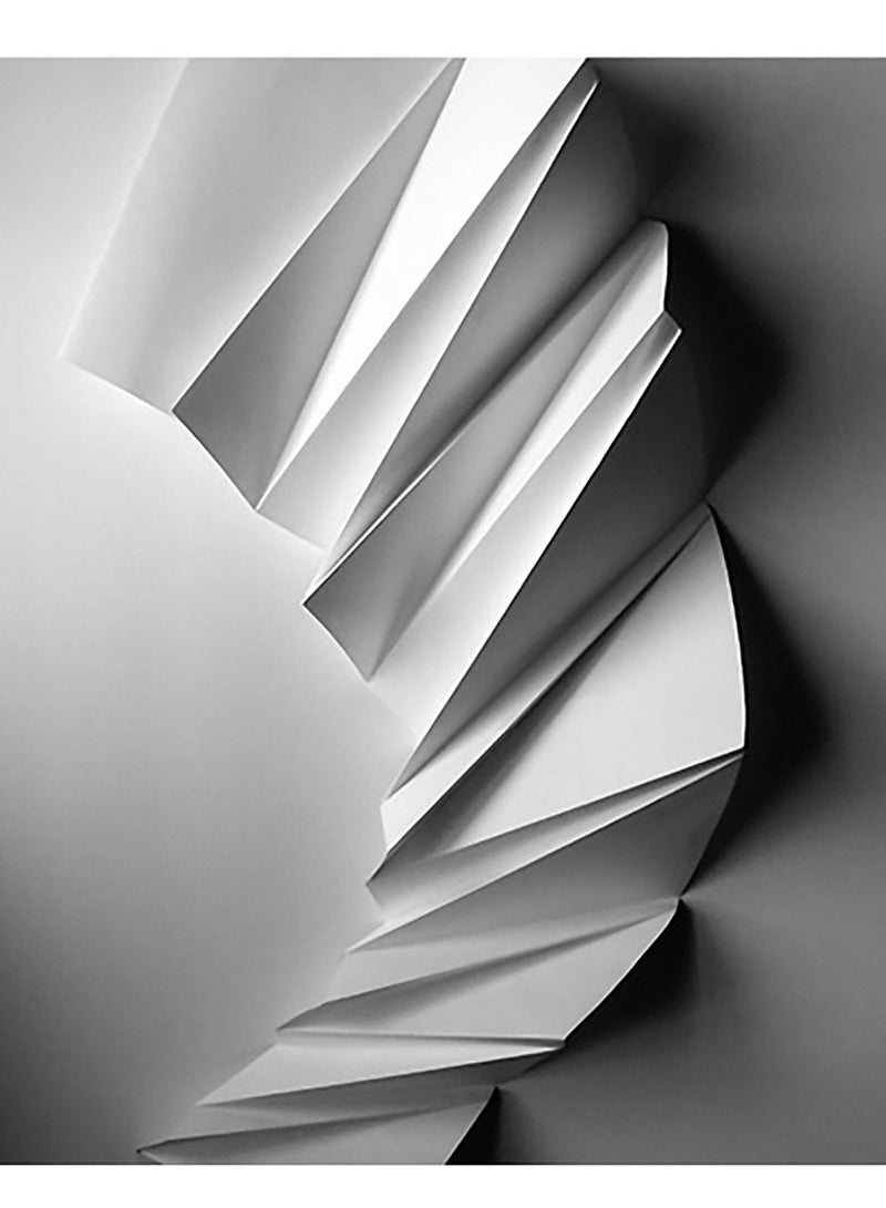 Merry Moments Modern Minimalist Abstract Canvas Paintings Sketch Poster Print Wall Art Pictures for Living Room Bedroom Home Decor with Black Frame 50X70Cm Type B  - Image 5