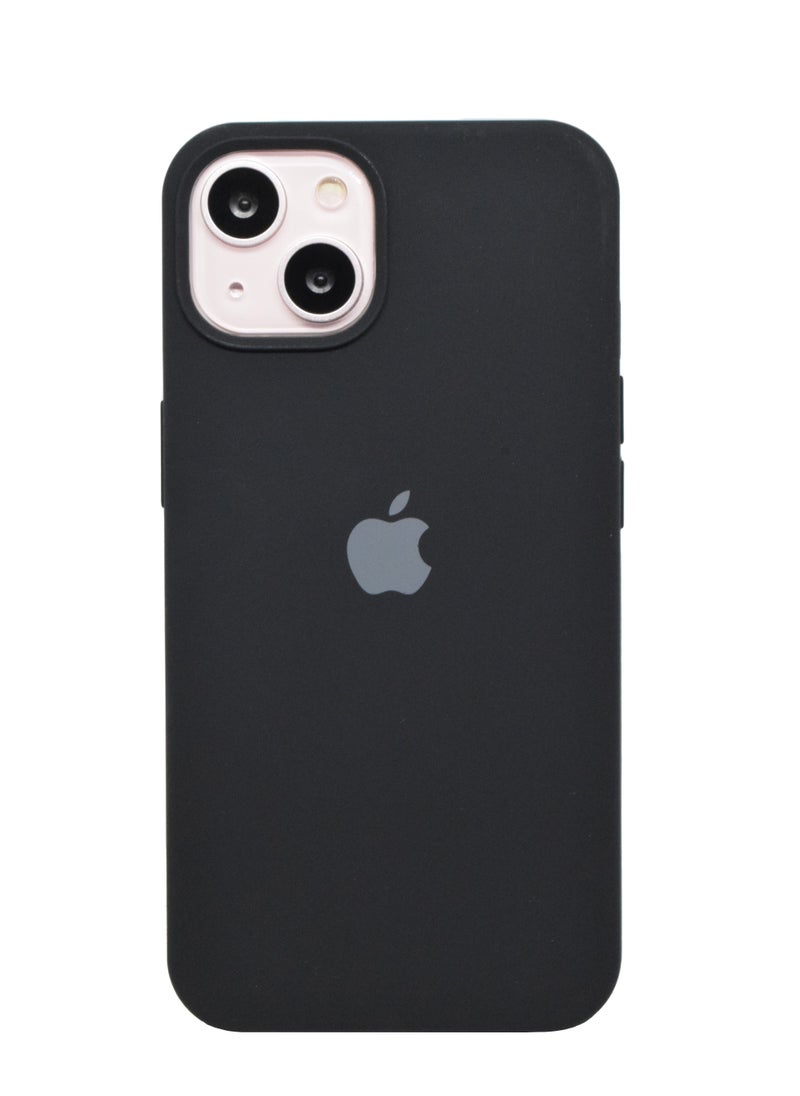 BORTONY - iPhone 15 Plus Case Cover Liquid Gel Silicone Rubber Soft Silky Touch Anti Scratch Shockproof Protective Cover 6.7 Inch - Image 1