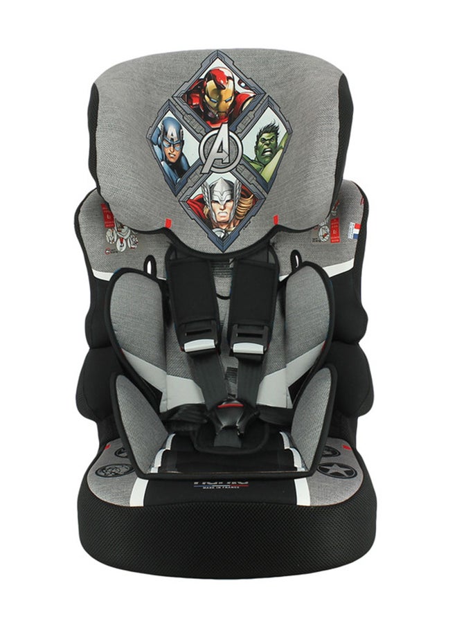 Nania Beline Carseat For Group 1/2/3, 2 To 10 Years, 9 - 36 Kg, Avengers Heroes, Grey  - Image 1