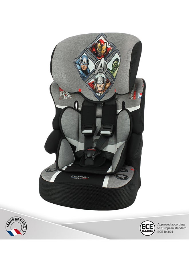 Nania Beline Carseat For Group 1/2/3, 2 To 10 Years, 9 - 36 Kg, Avengers Heroes, Grey  - Image 3