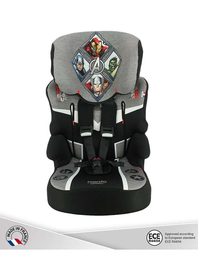 Nania Beline Carseat For Group 1/2/3, 2 To 10 Years, 9 - 36 Kg, Avengers Heroes, Grey  - Image 5