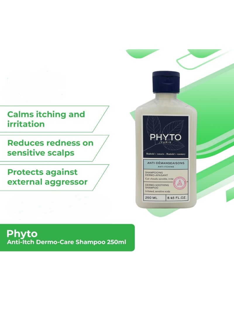 Phyto Paris Anti-Itching Dermo-Soothing Shampoo 250ml – Scalp Relief & Comfort Care - Image 4