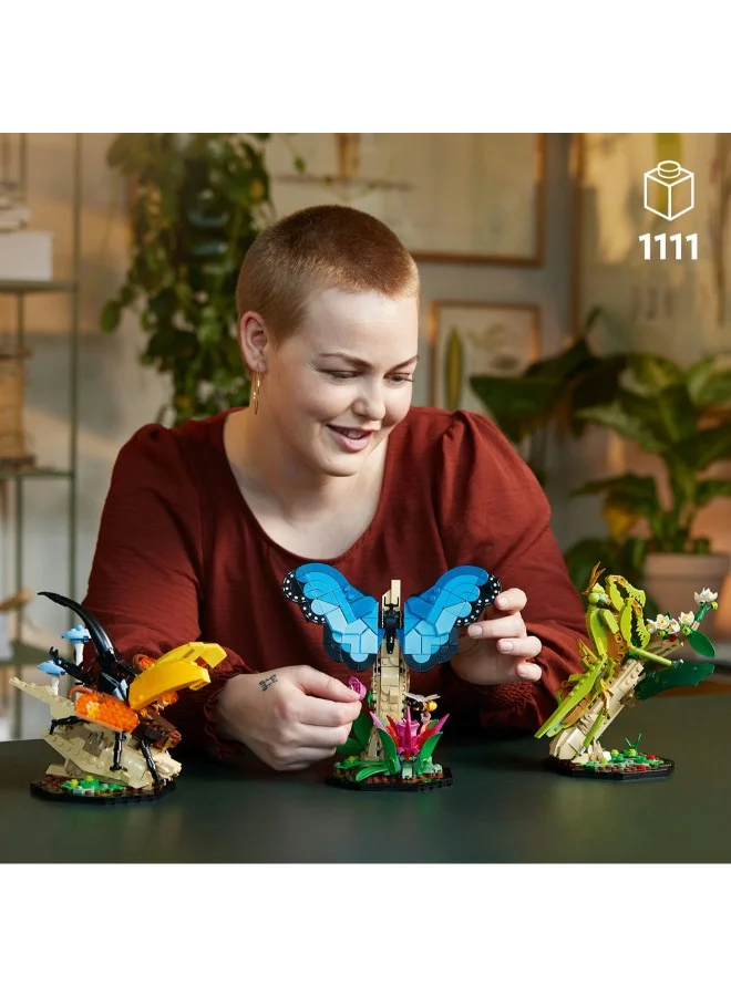 ليغو مجموعة الحشرات 21342 للبالغين من LEGO® Ideas (1111 قطعة)