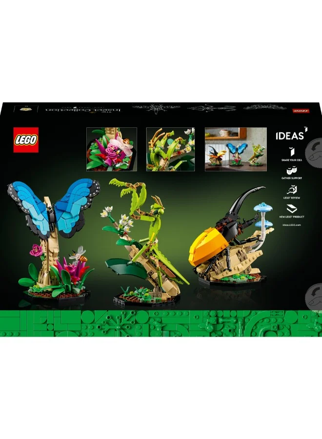 ليغو مجموعة الحشرات 21342 للبالغين من LEGO® Ideas (1111 قطعة)
