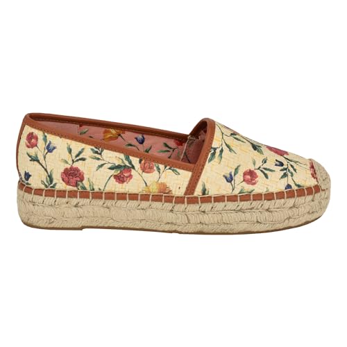 Guess Women's Joelyn3 Flat, Floral Multi 110, 11 - Image 5