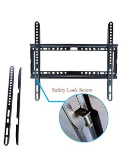 Generic Universal Wall Mounted TV Mount Bracket For 26 To 63 Inch LCD LED Flat Screens Heavy Duty Adjustable Space Saving VESA Compatible Sturdy Streamlined Design , For Flat and curved TV'S Easy Installation  - Image 2