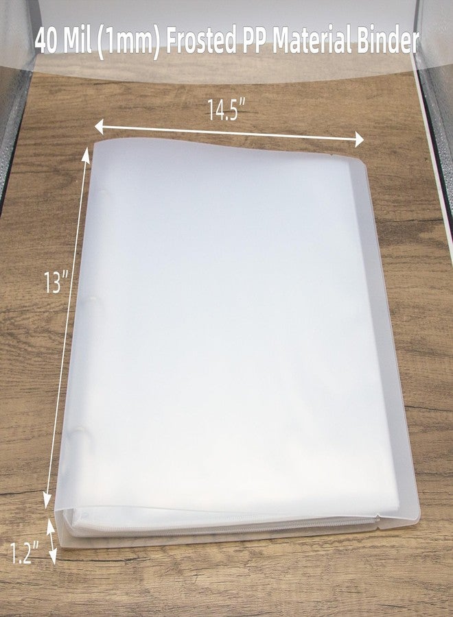 neglex Stencil Storage Binder, 12x12 Binder with Sleeves - Folder with 30 Clear Sheet Protectors Holds 12x12 Stencil Size ，12 x 12 Presentation Book, Art Portfolio for Kids Artwork, Album for 12x12 Paper - Image 5