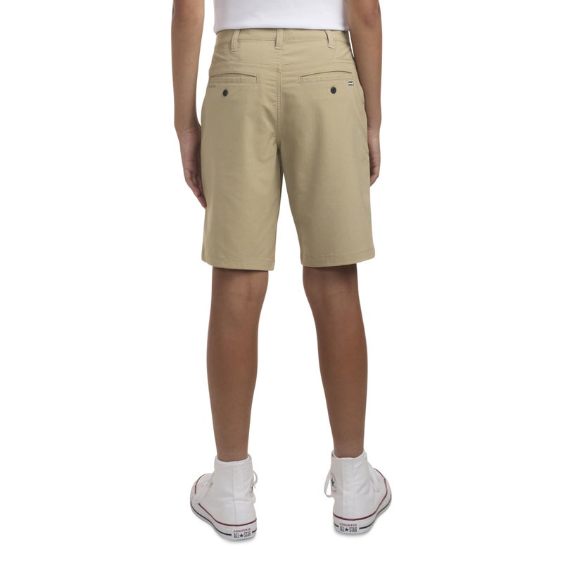 Hurley Boys' Dri-FIT Walk Shorts, Khaki, 12 - Image 3
