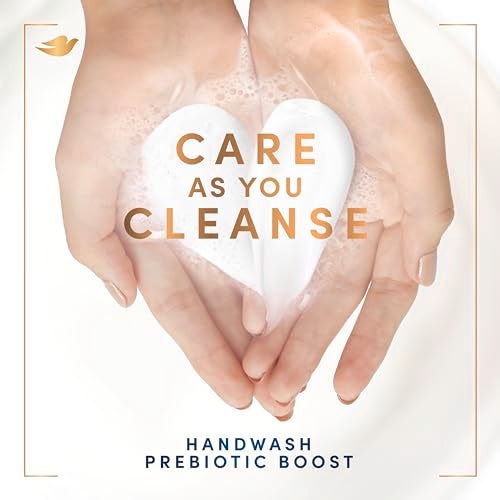 Dove Prebiotic Boost Hand Wash Soothing Therapy 4 Count for Lasting Softness, with Oatmeal & Ceramides, 12 oz - Image 5