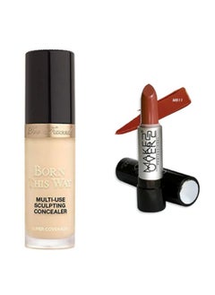 Too FacedCosmetics Too Faced Concealer Vanilla + Long Lasting Matte Lipstick Brown M611 