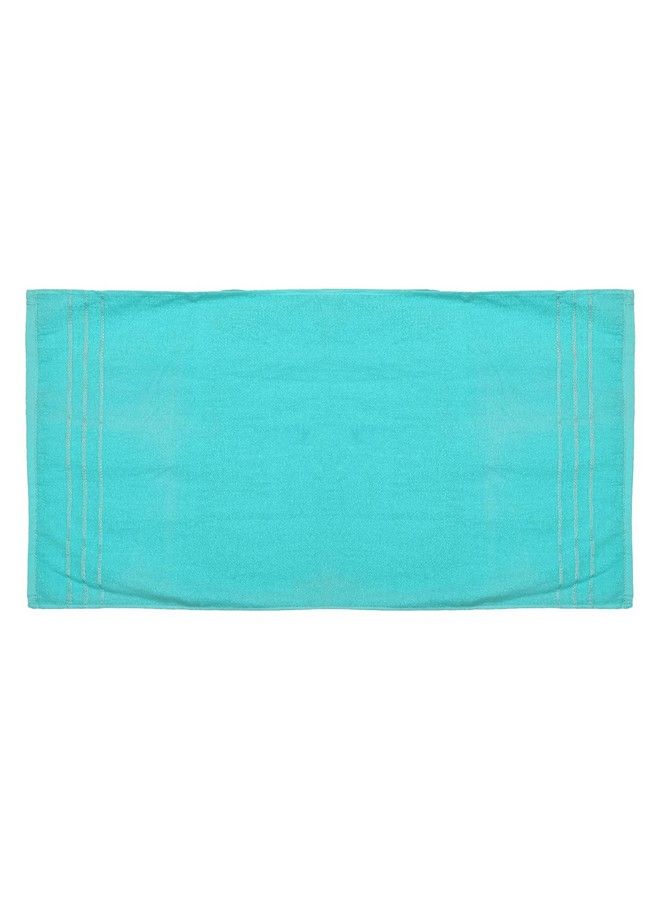 Kuber Industries Soft Cotton Bath Towel For Hands Face Newborn Babies Toddlers Children 19"X38"Pack Of 3 (Blue & Green & Peach)Standard - Image 3