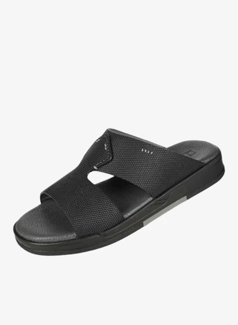 008-3663 Barjeel Uno Mens Arabic Sandals MSA134 Black