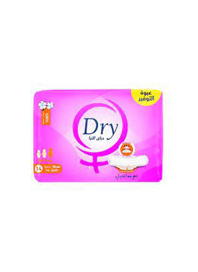 Dry Ultra Thin Pads  Extra Long 14 Pcs Saving Pack 