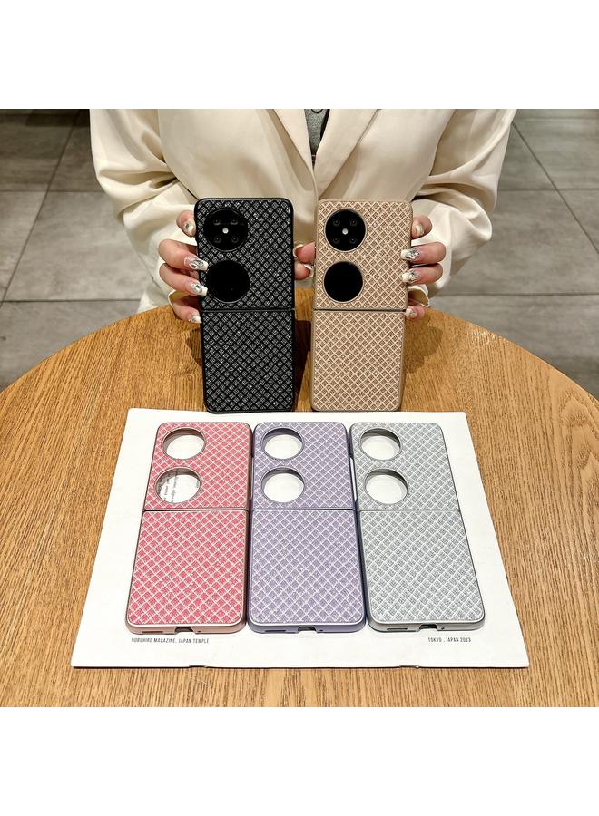 Zaboon Case For Huawei P50 Pocket Sparkling Diamond Rhombus PC Phone Case - Image 5