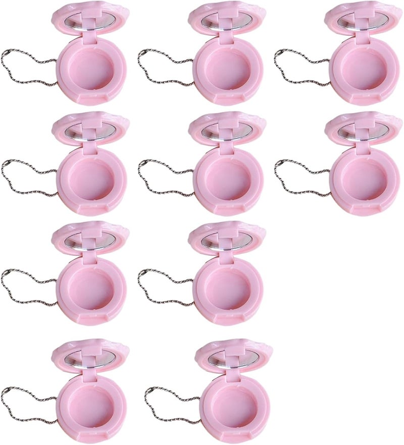 Wide range expanded design 10 Pieces Rose Mirrored Lipstick Cases Practical Lip Balm Container Small Cosmetic Bottles for Creams and Serums Travel Friendly Makeup Accessory Kit, A Local trackable shipment Good ventilation Elegant practical multi-option build All user group compatible All item simple matching build Diverse operating method fit Simple multi-feature universal build Fade proof Hardened processed substance Affordable fast purchase options Cost saving user oriented build Easy store & transit build Natural material Budget global standard quality Leakproof sealed All-in-one local deliver plan Upgraded general material User friendly optimized build Simple multi-feature practical build Global sizing options Budget friendly trendy design Lightweight Defect free upgraded substance Ready order processing - Image 1