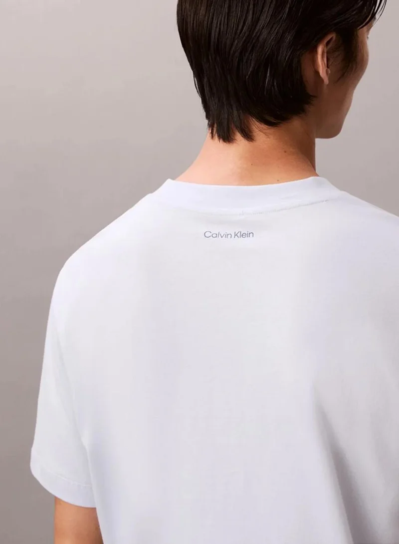 Calvin Klein Plein Air Embroidered Logo T-Shirt for Men | Best Price UAE