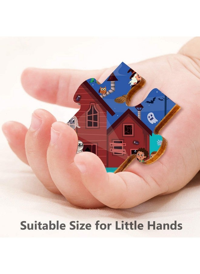 Webby Haunted House Wooden Jigsaw Puzzle, 40Pcs - Kids - Image 4