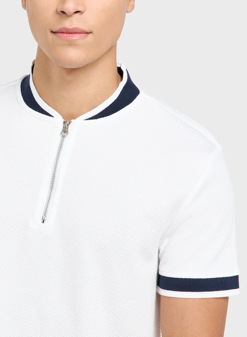 برايف سول Half Zip T-Shirt