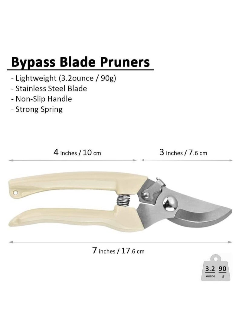 Generic Bypass Garden Pruning Shears 2 Pack Ultra Lightweight Hand Pruners  - Image 5